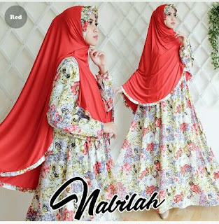 gamis nabilah syar'i murah