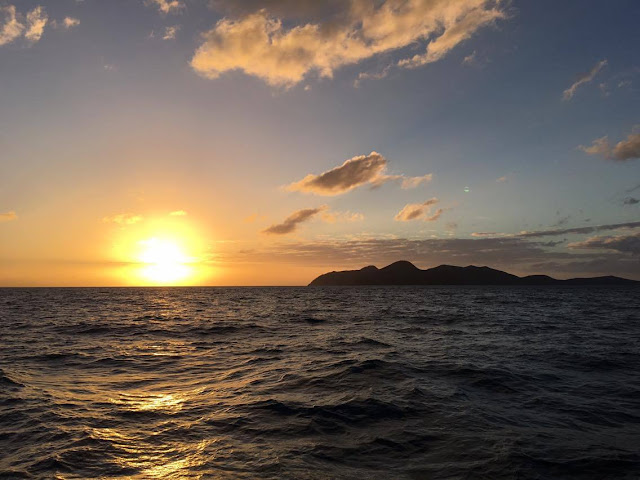 Coucher de soleil dans les Whitsundays