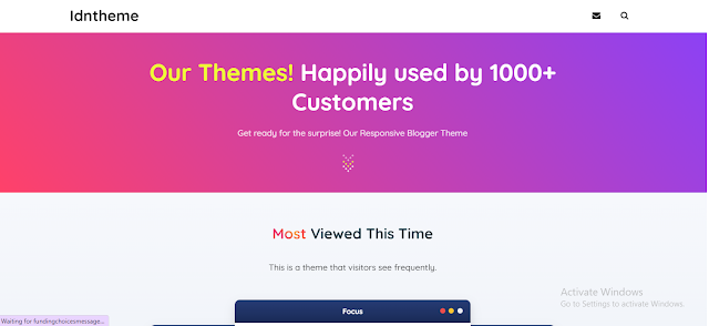 IDN Theme Clone Blogger Template Free Download - GraphicsMarket.net