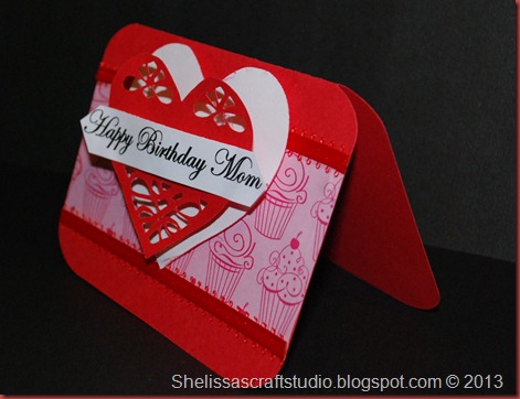 Side View of Birthday Card 1 Side View of Birthday Card 1