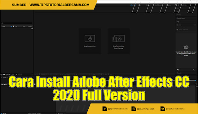 Cara Install Adobe After Effects CC 2020 Full Version