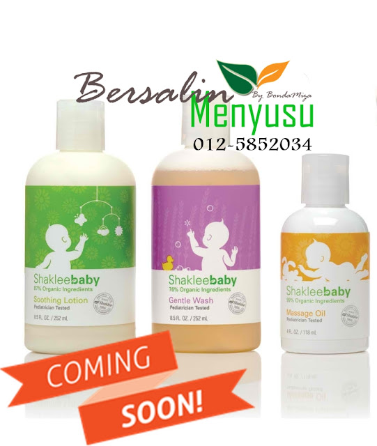 SHAKLEE BABY, BELI 1 SET, FREE 1 SET (JULAI 2018 OFFER)