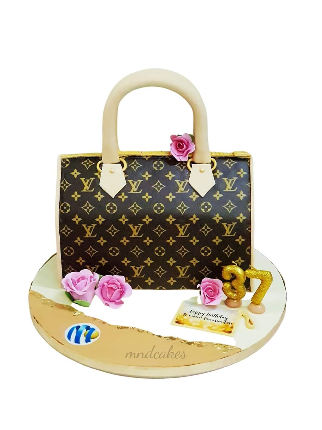 21st Louis Vuitton Bag Cake  Louis vuitton cake, Bag cake, Cake