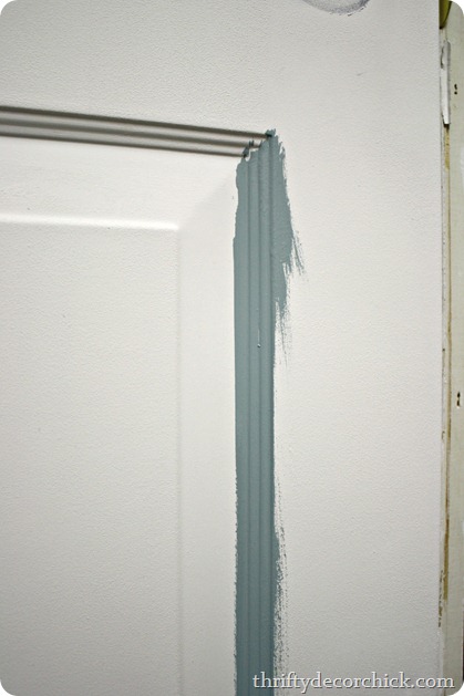 how to paint a door