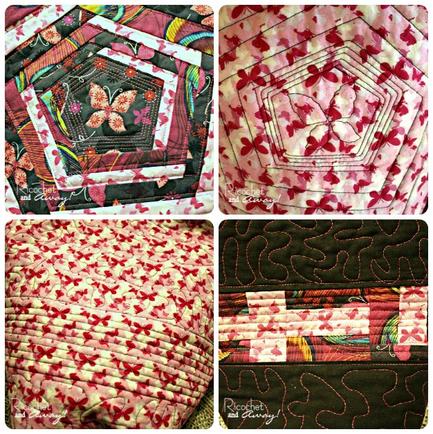 Here's some picks of the quilting on my totes. Click on the pics to ...