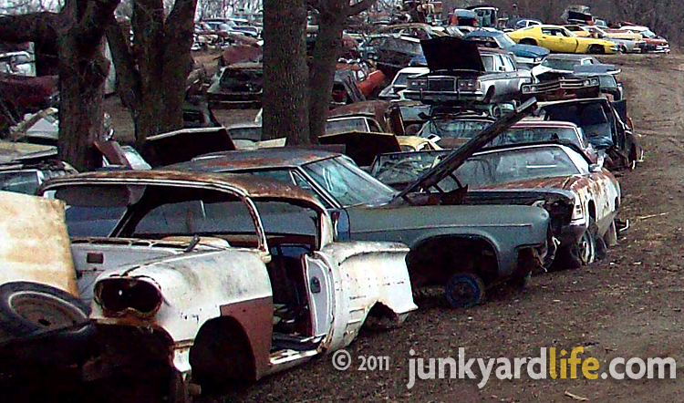 1958 Chevy Impala at French Lake Auto Parts