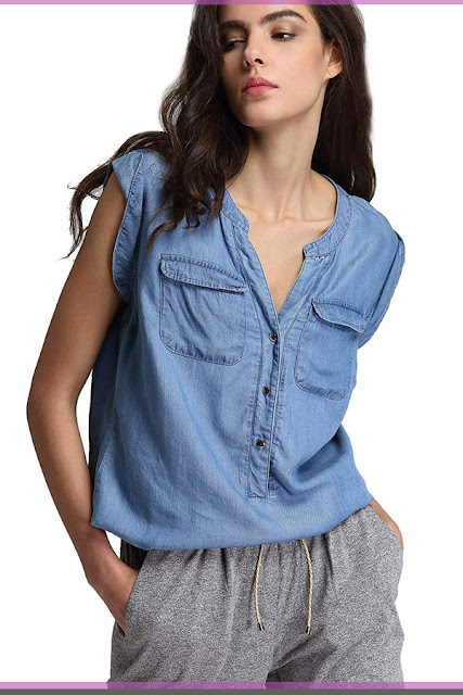 Womens denim shirt