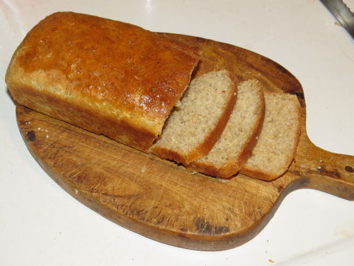 homemade bread