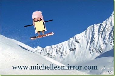 Snowboarder Jumping