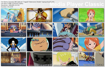 Download Film One Piece Episode 388 (Sebuah Tragedi! Kebenaran Dibalik Topeng Duval!) Bahasa Indonesia