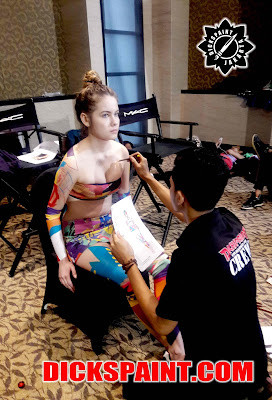 Body Painting MAC Cosmetics Jakarta