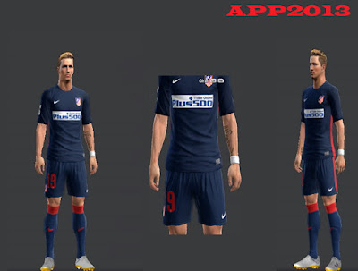 PES 2013 Atletico Madrid Away Kits 2015-16 by APP2013