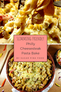 Philadelphia Cheesesteak Pasta Bake Recipe philly cheesesteak