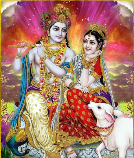 Wonderful Love of Radha Krishna Hindu God
