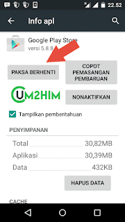 Cara Mengatasi Sayangnya Google Play Store Telah Berhenti