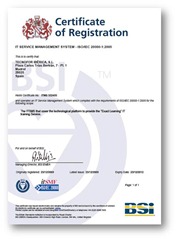 certificado iso20000