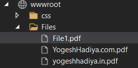 Upload Single Or Multiple Files In ASP.Net Core using IFormFile - YogeshHadiya.in