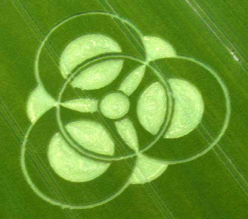 2012crop circles mayan connection. Crop Circles on Google Earth