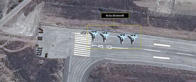 al-Assad International Airport in Syria, Sept. 19, 2015