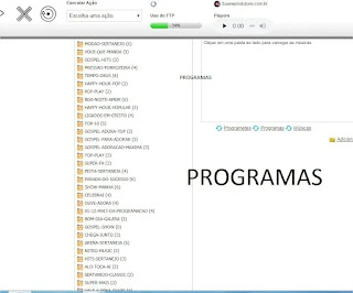 Streaming De Áudio com Programas & Programetes No Autodj