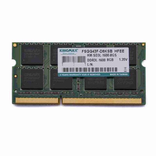 RAM 8GB DDR3 / BUS 1600 Tốt