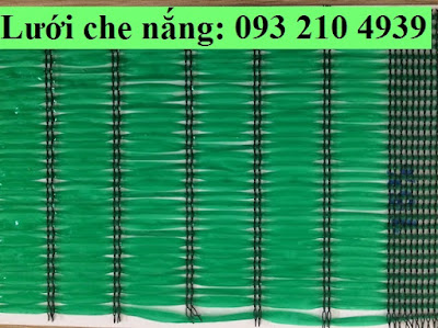 Lưới lan Thái 60% màu xanh, đen