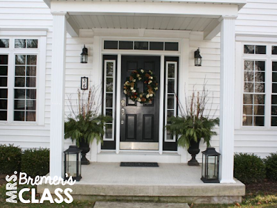 Christmas home exterior decor