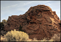 This Nasty Looking Rock  I am totally naming "Jabba The Hutt" after the creature in Star Wars.  I think this one might actually might be even nastier!