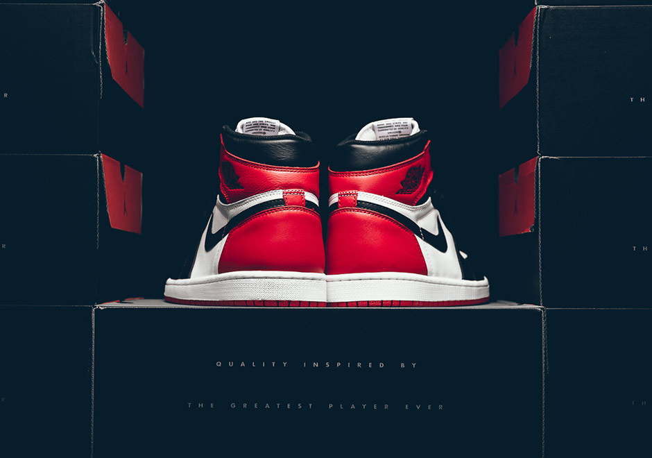 Air Jordan 1 Black Toe 555088-125 Release Date