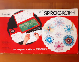 scatola chiusa del gioco spirograph