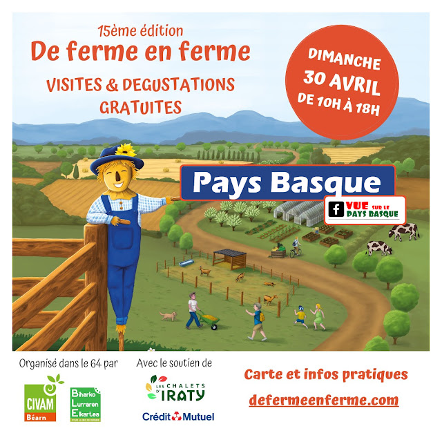 De ferme en ferme 2023 au Pays Basque