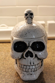 Halloween cookie jar