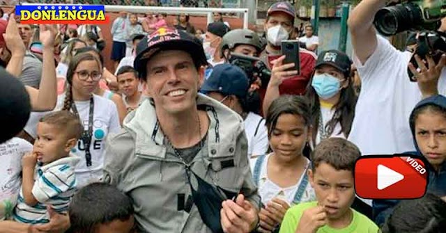 Daniel Dhers llegó a Venezuela a buscar su cheque de manos del Régimen