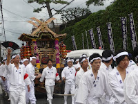 北野天満宮西ノ京御旅所境内で瑞饋祭（ずいきまつり）の還幸祭が行われた