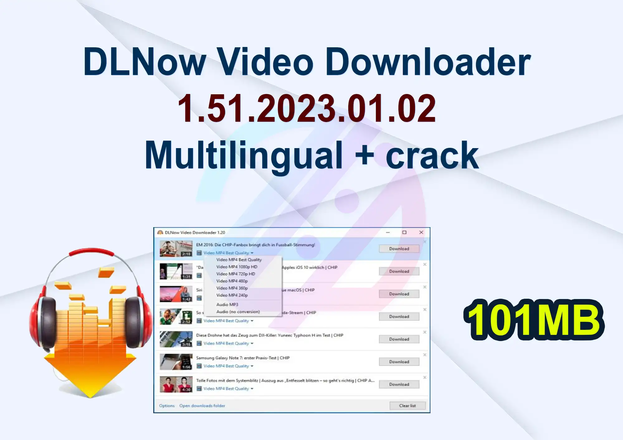 DLNow Video Downloader 1.51.2023.01.02 Multilingual + crack