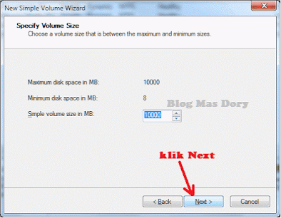 New Simple Volume Wizard Specify Volume Size Blog Mas Dory