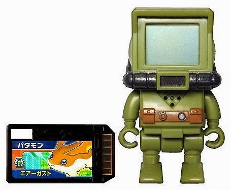  Digimon Japanese XROS Wars Monster Digivice Figure Monitamon