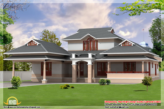 2000 square feet Kerala home design