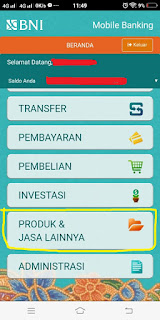 Cara membuat Pembayaran Online BNI / VCN Bank BNI  Mahasiswa Excel