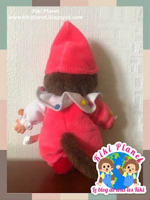 kiki Monchhichi clown rare collection collector doll plushie