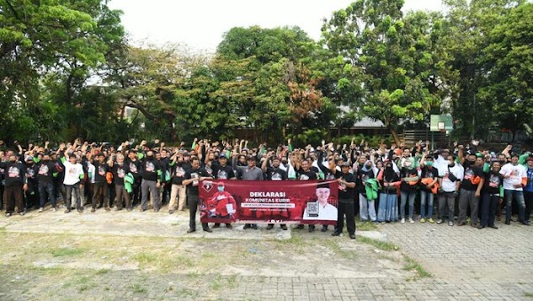 Dukungan untuk Ganjar Menggema di Jakarta, dari Emak-emak hingga Kurir