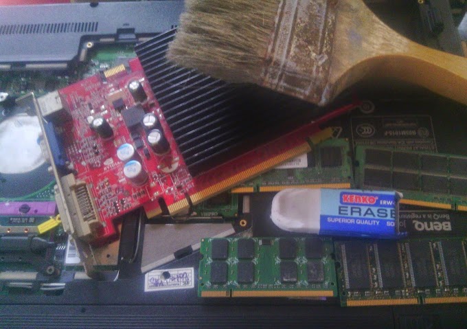 cleaning the laptop's memory