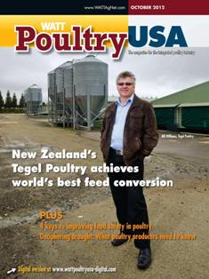 WATT Poultry USA - October 2012 | ISSN 1529-1677 | TRUE PDF | Mensile | Professionisti | Tecnologia | Distribuzione | Animali | Mangimi
WATT Poultry USA is a monthly magazine serving poultry professionals engaged in business ranging from the start of Production through Poultry Processing.
WATT Poultry USA brings you every month the latest news on poultry production, processing and marketing. Regular features include First News containing the latest news briefs in the industry, Publisher's Say commenting on today's business and communication, By the numbers reporting the current Economic Outlook, Poultry Prospective with the Economic Analysis and Product Review of the hottest products on the market.