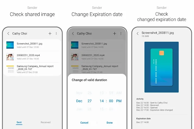 Samsung Private Share ، تطبيق لمشاركة الملفات بشكل خاص وآمن