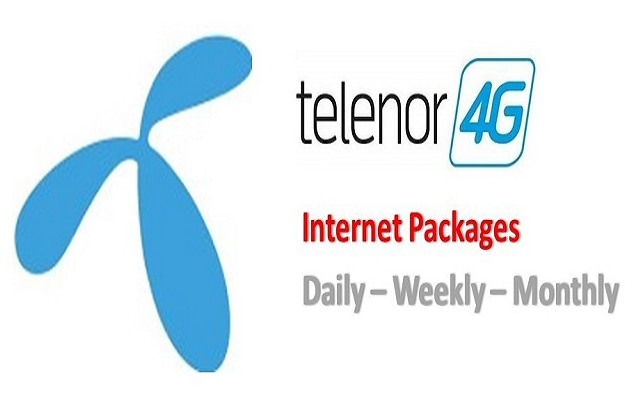 Telenor Daily. Hourly, Monthly Internet Packages