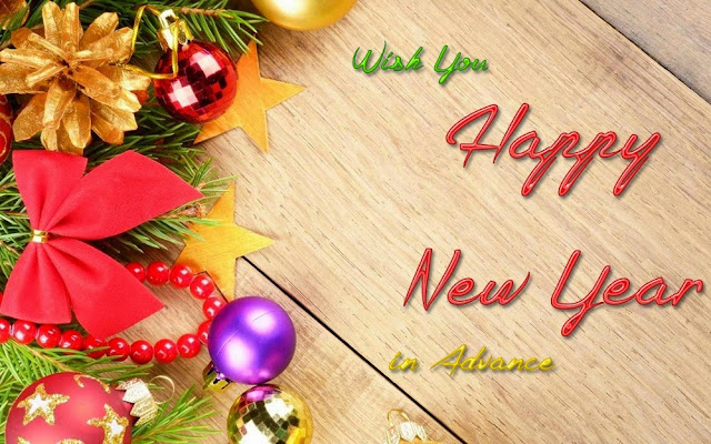 happy new year in advance 2018