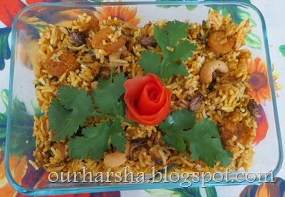 Shrimp Dum Biriyani Recipe  Prawn Dum Biryani Recipe  (9)