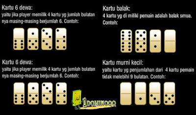 Kartu Spesial Permainan Domino QQ