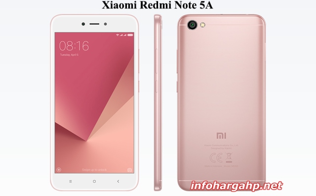 Harga Xiaomi Redmi Note 5A, Spesifikasi Xiaomi Redmi Note 5A, Review Xiaomi Redmi Note 5A