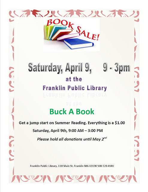 Buck a book - book sale - Apr 9